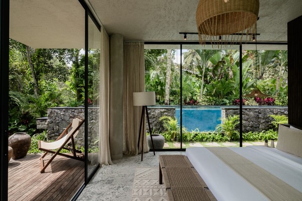  VILLA 3 CHAMBRES FREEHOLD VUE JUNGLE UBUD 