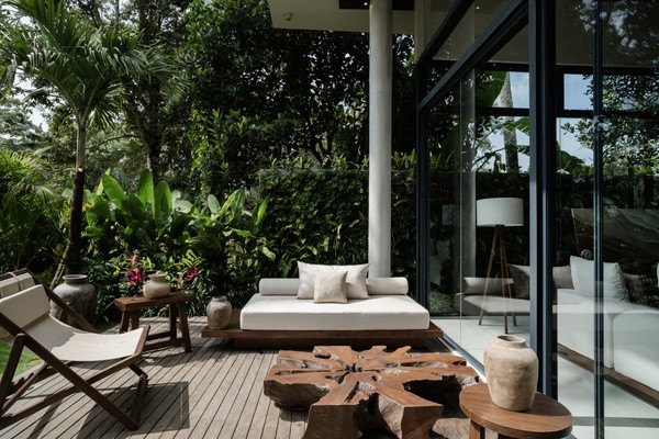  VILLA 3 CHAMBRES FREEHOLD VUE JUNGLE UBUD 